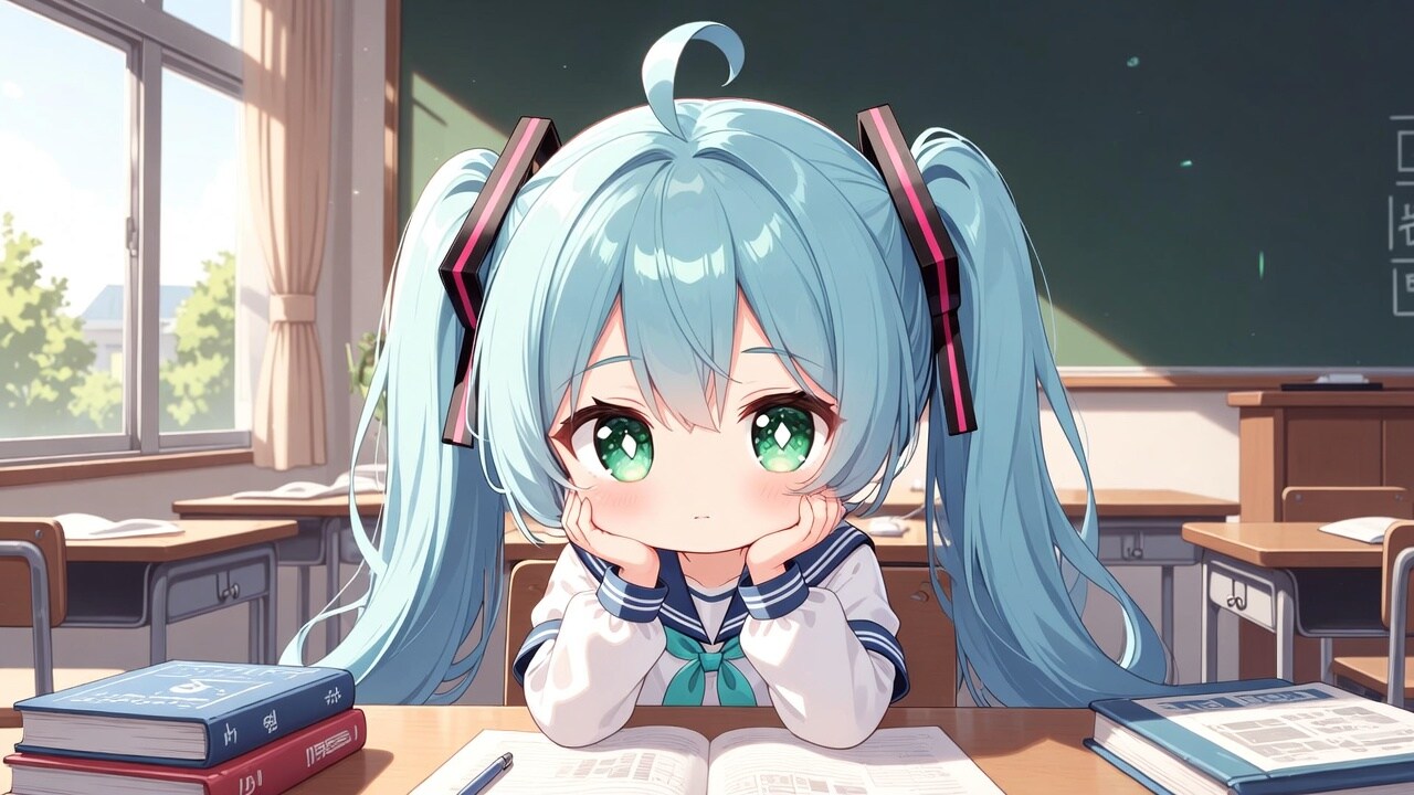 ちびミクと姉ミクとママミクと
