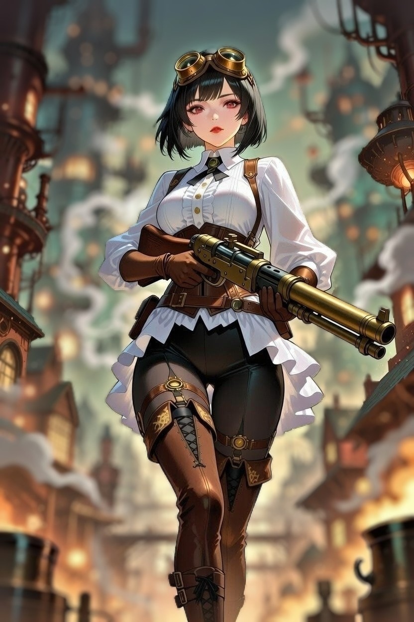 スチームパンク アドベンチャー | の人気AIイラスト・グラビア