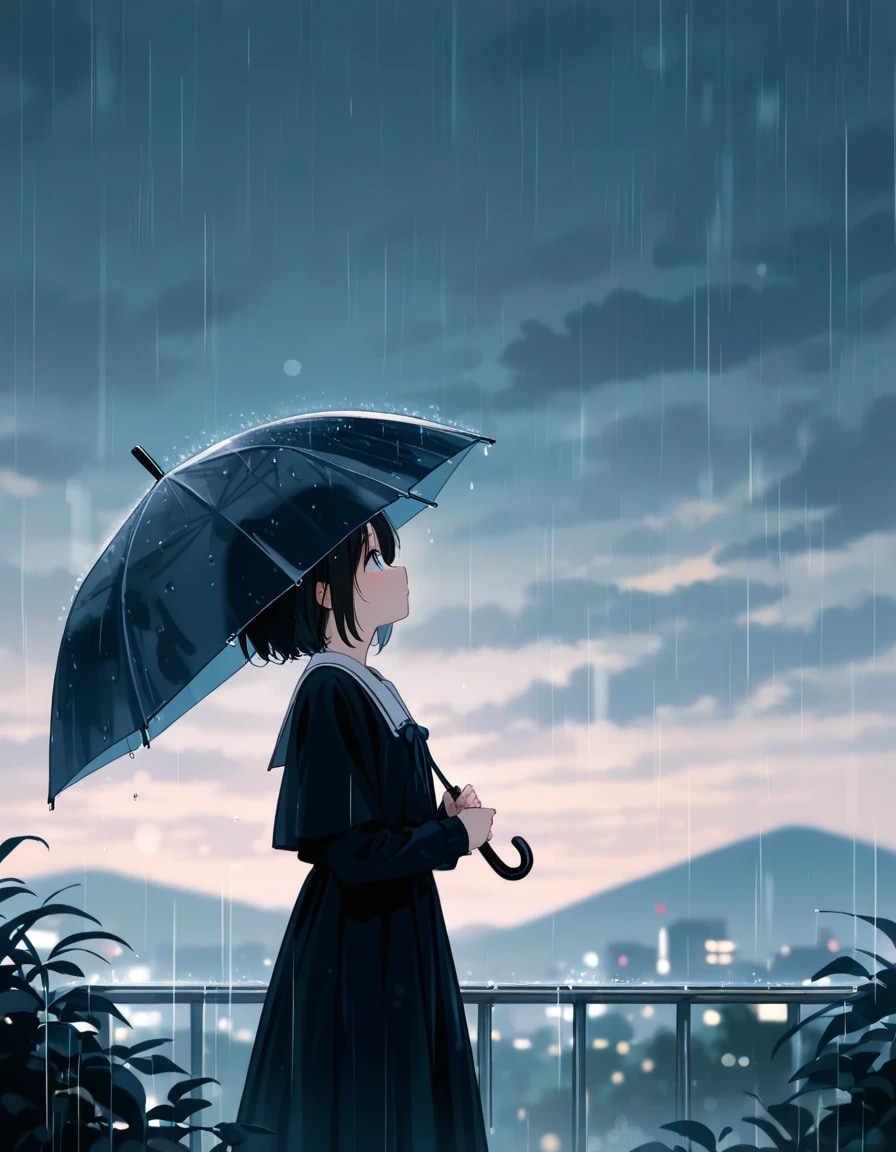 Raindrops Keep Fallin' On My Head | の人気AIイラスト・グラビア