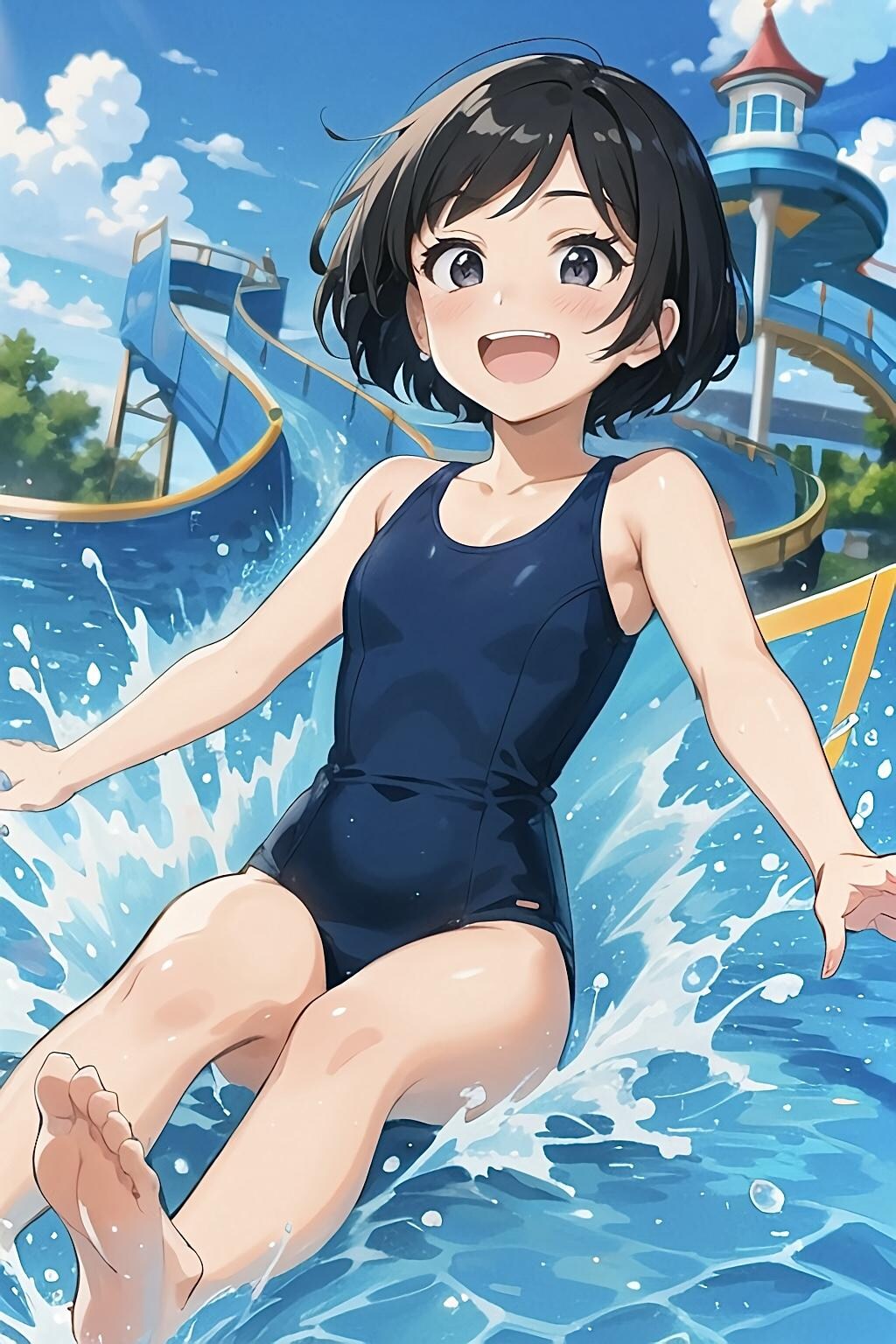 りえちゃん in ハウス◯ンボス