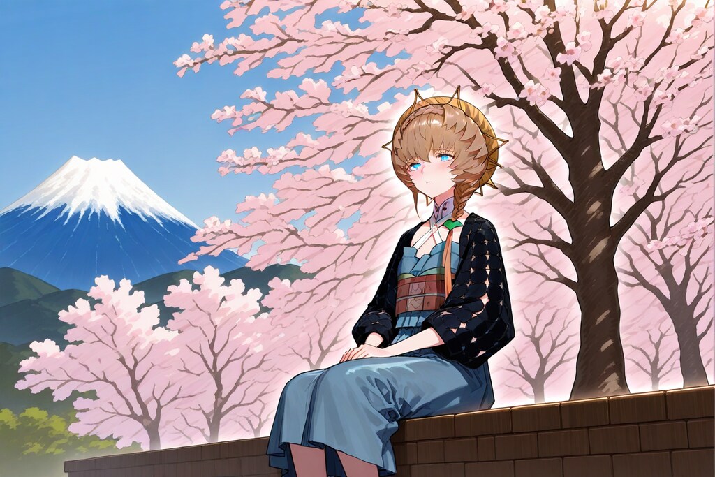 🌸桜と富士山🗻