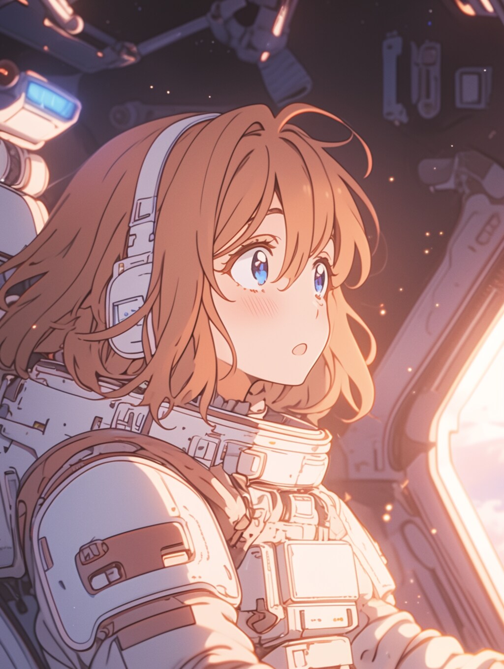 パイロットの女の子 pilot girl