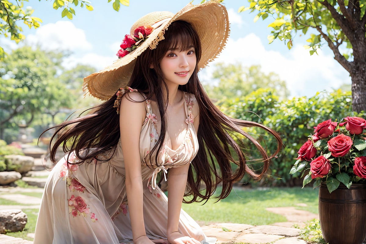 City Straw Hat