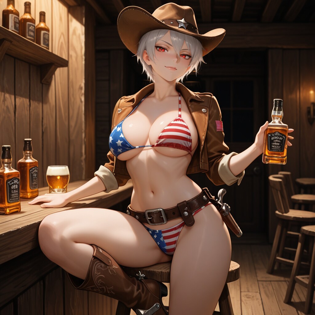 西部劇なBAR