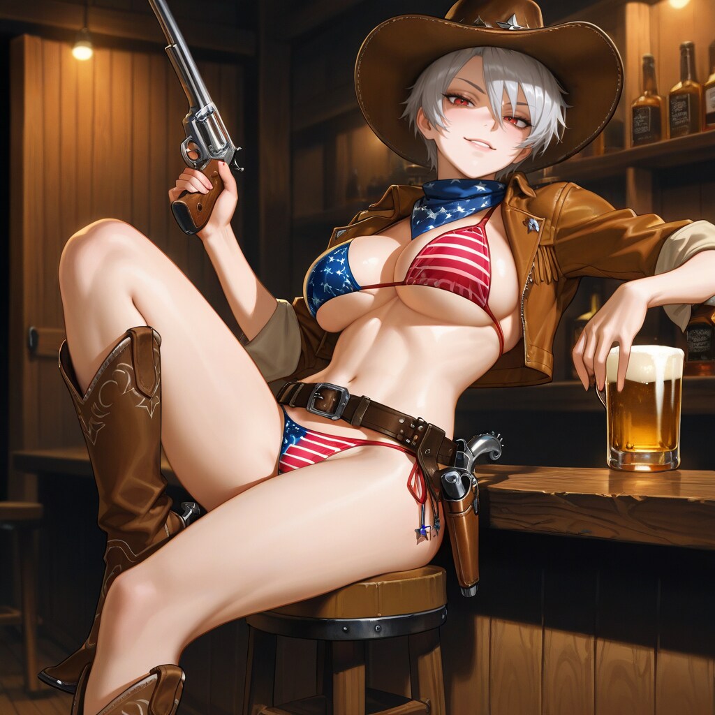 西部劇なBAR