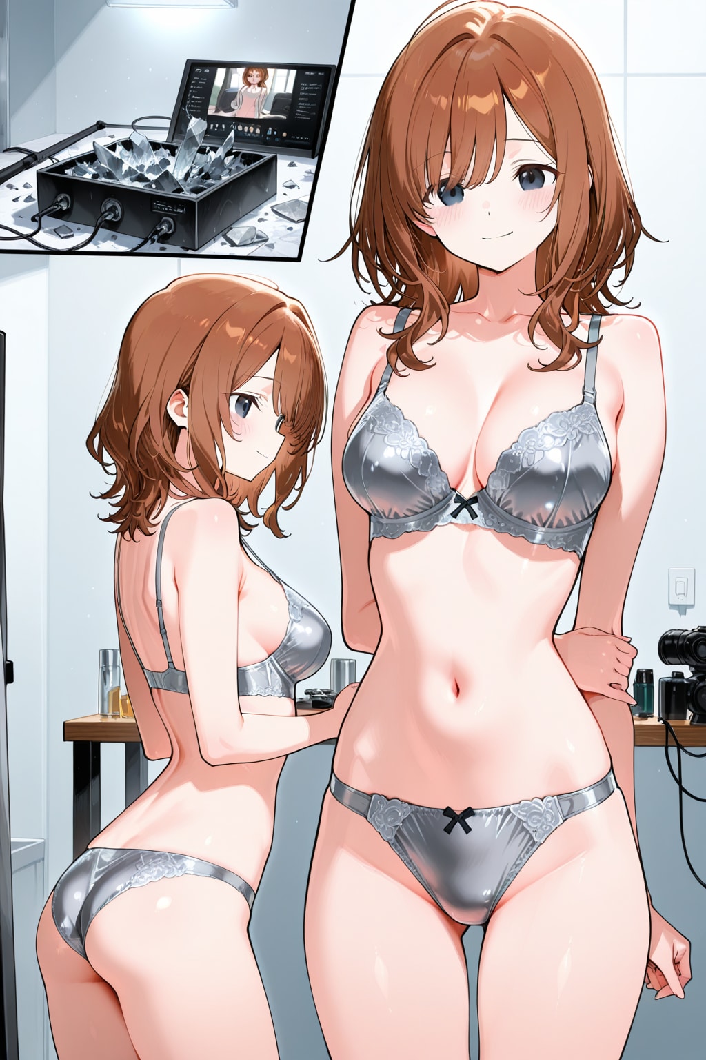 下着姿の吉城寺冴ちゃん