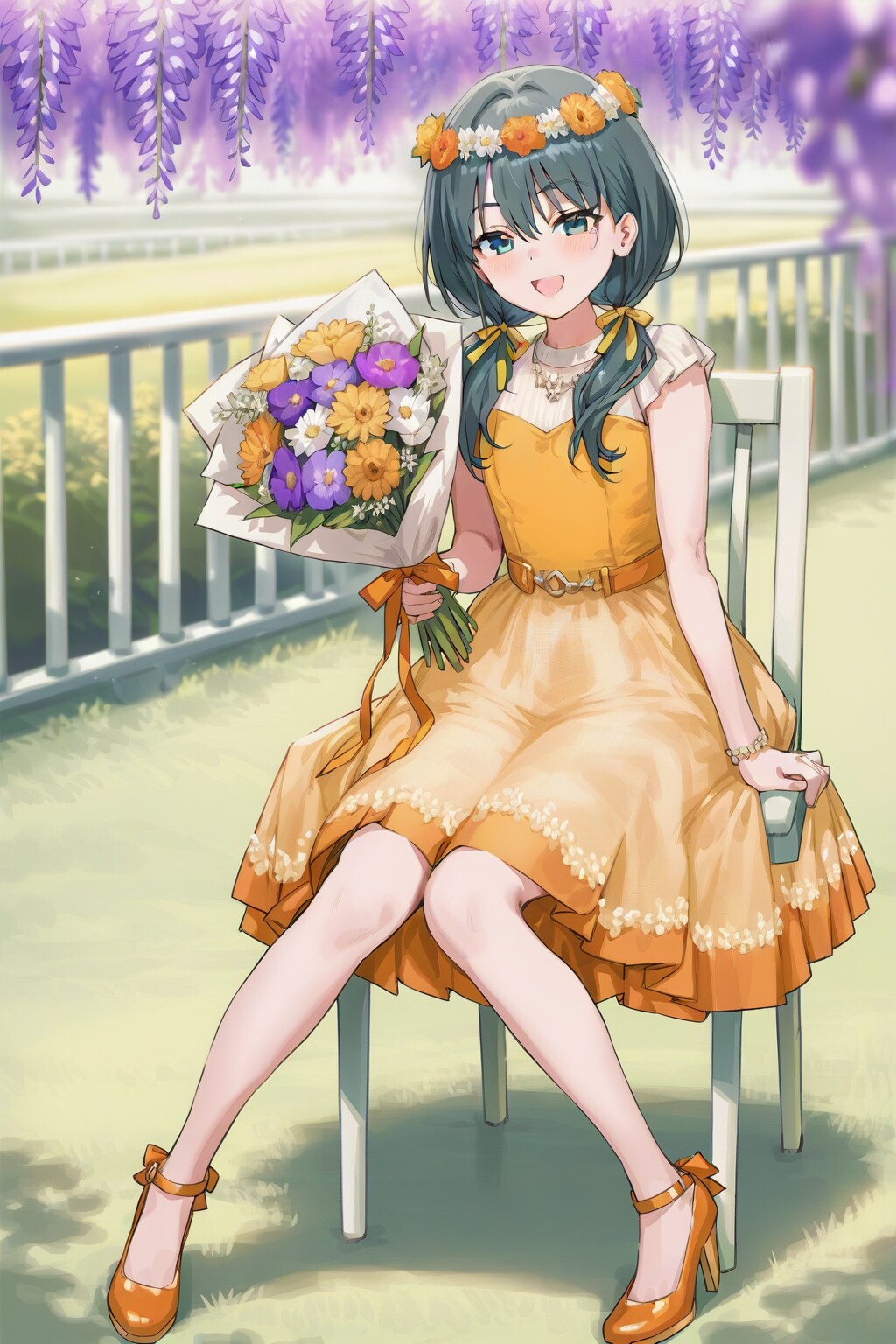 純真ちっぱいちゃんから花束を