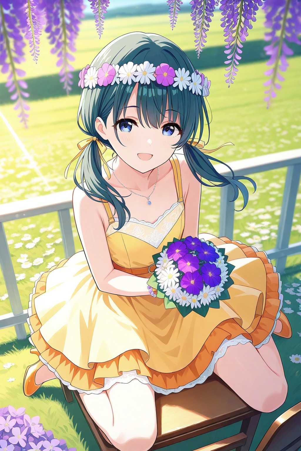 純真ちっぱいちゃんから花束を