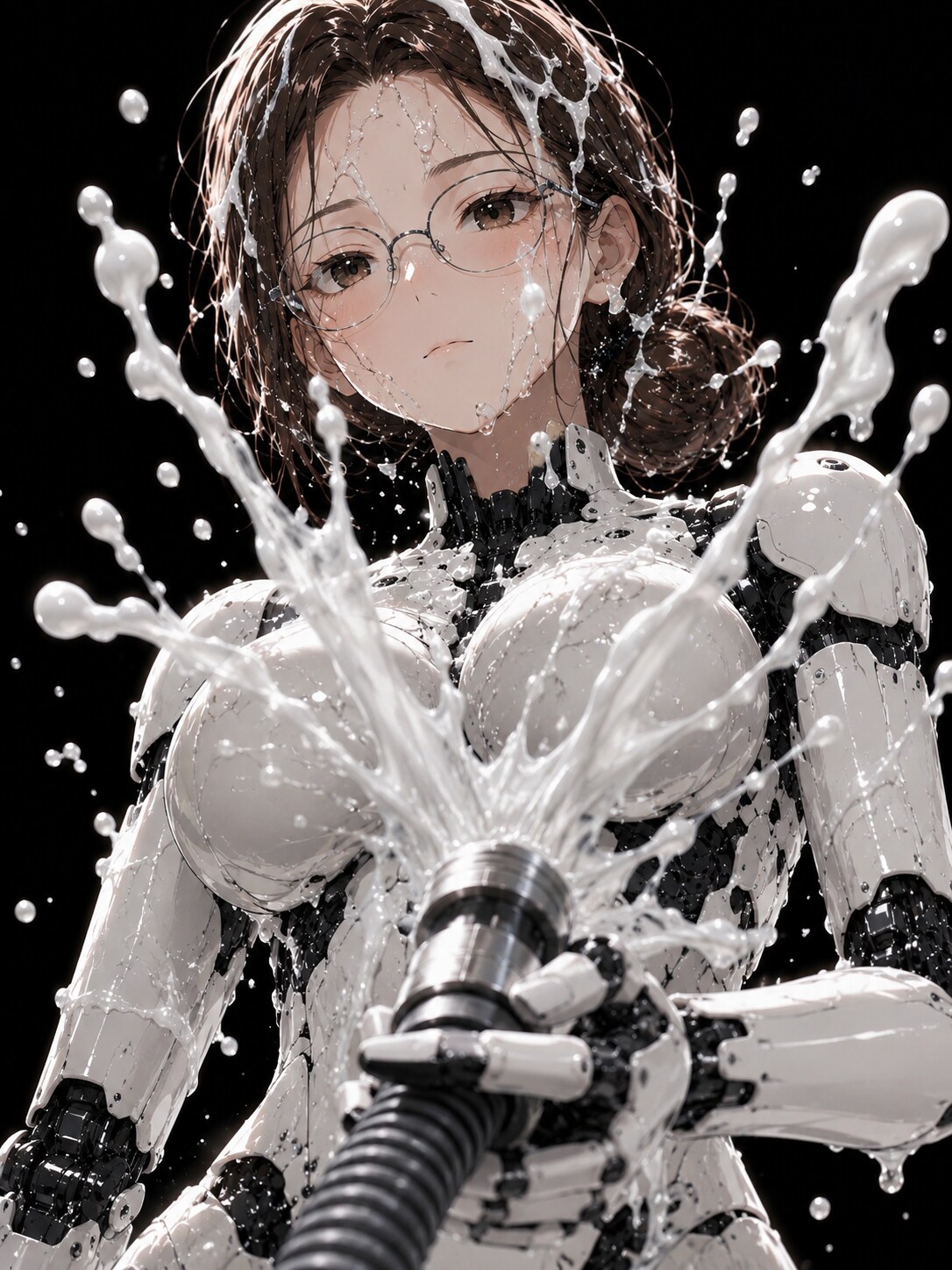 ぶしゃっ