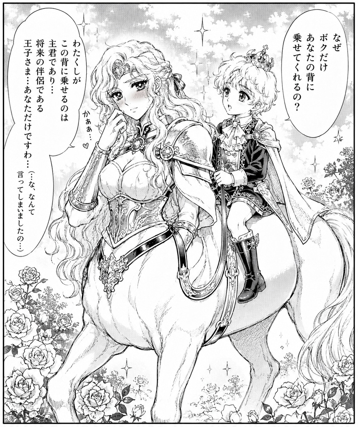 Female Centaur Knight