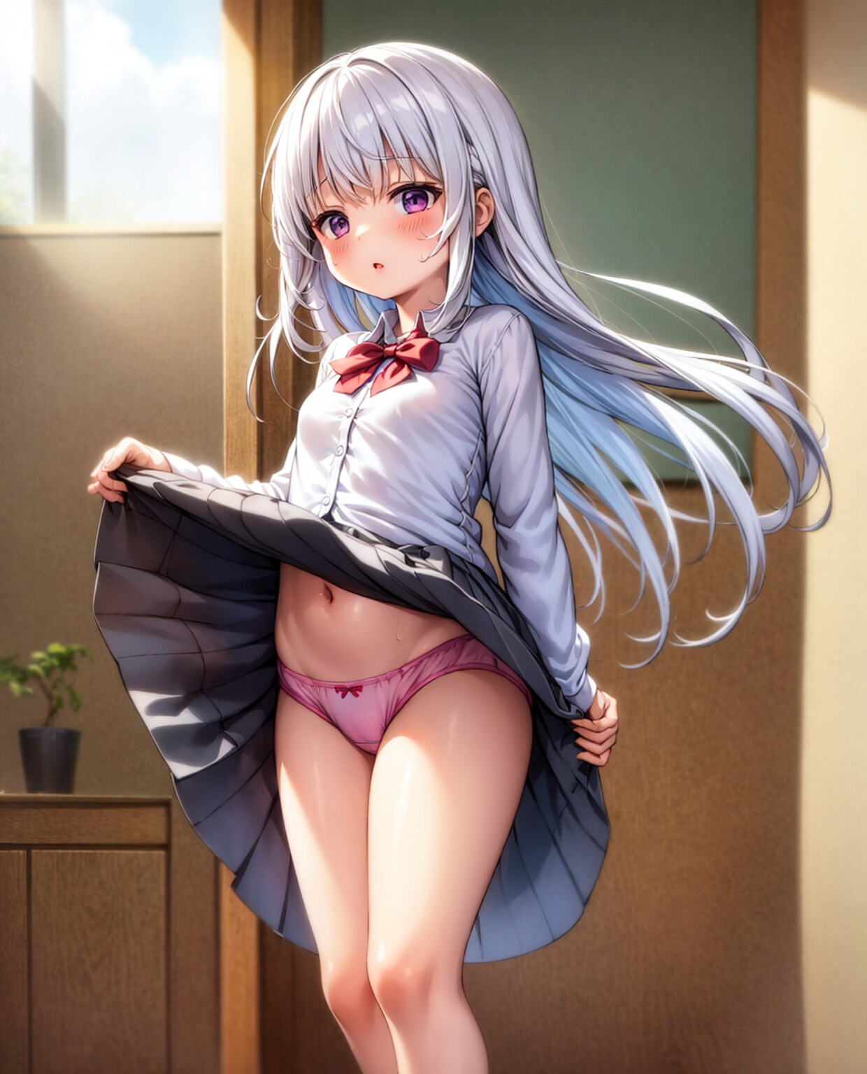 汗だく女児パンツちゃん