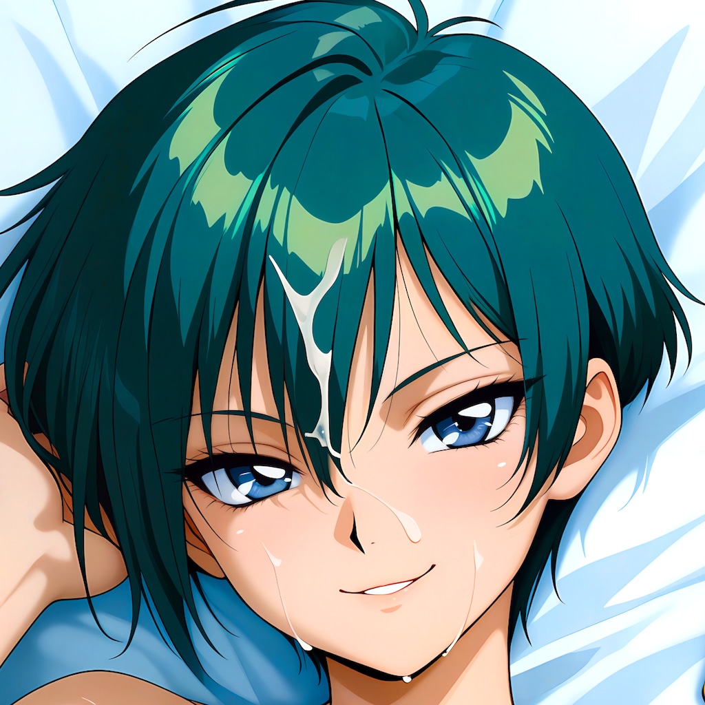 凛々しい緑髪さん抱き枕