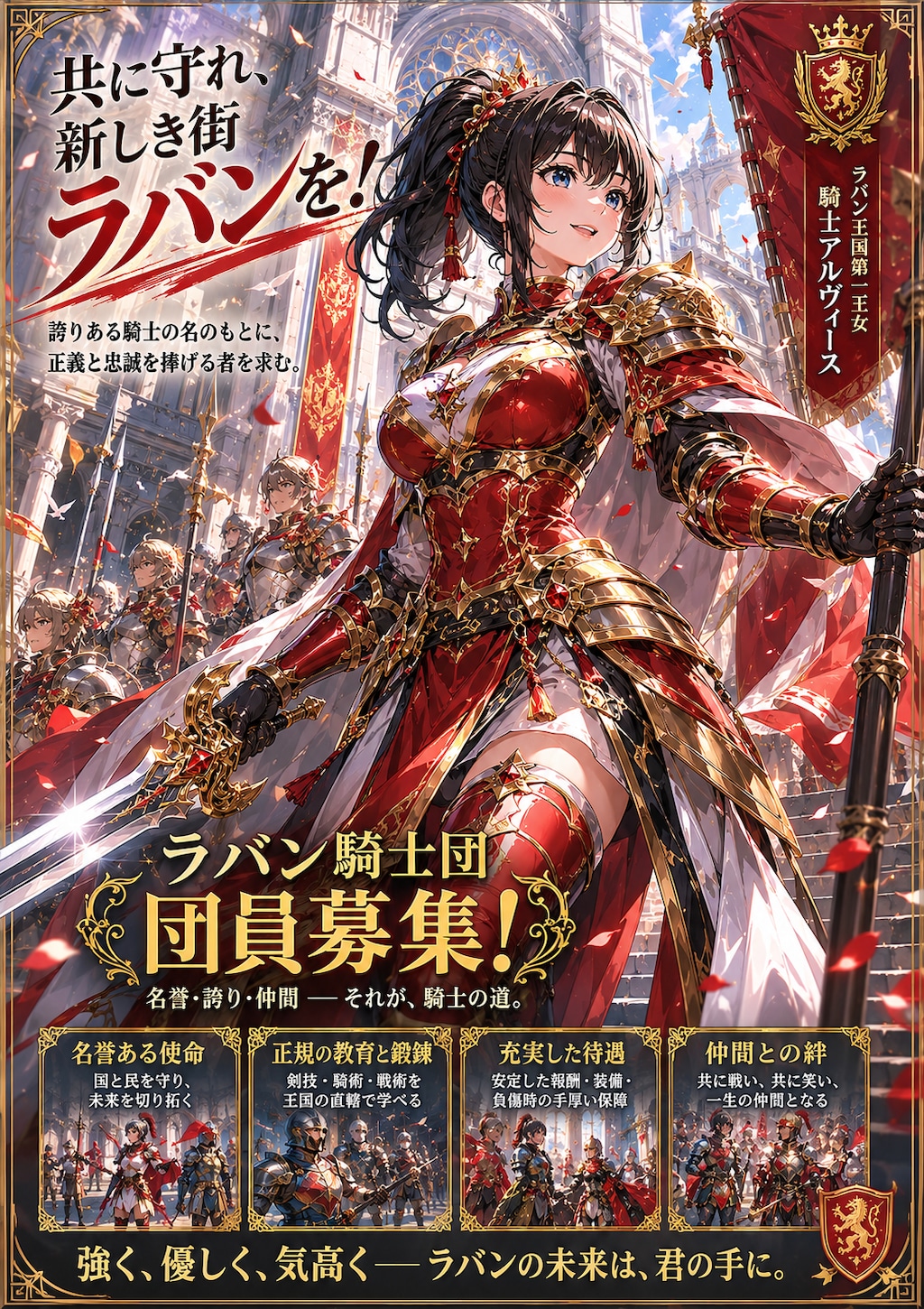 騎士団員求む！！