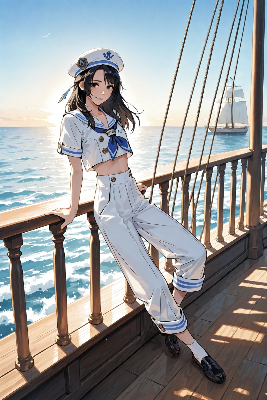 かっこかわいい水兵海原愛海の航海