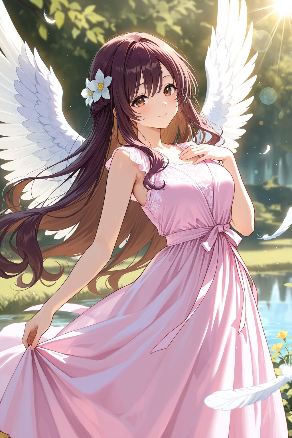 天使さん頑張ります