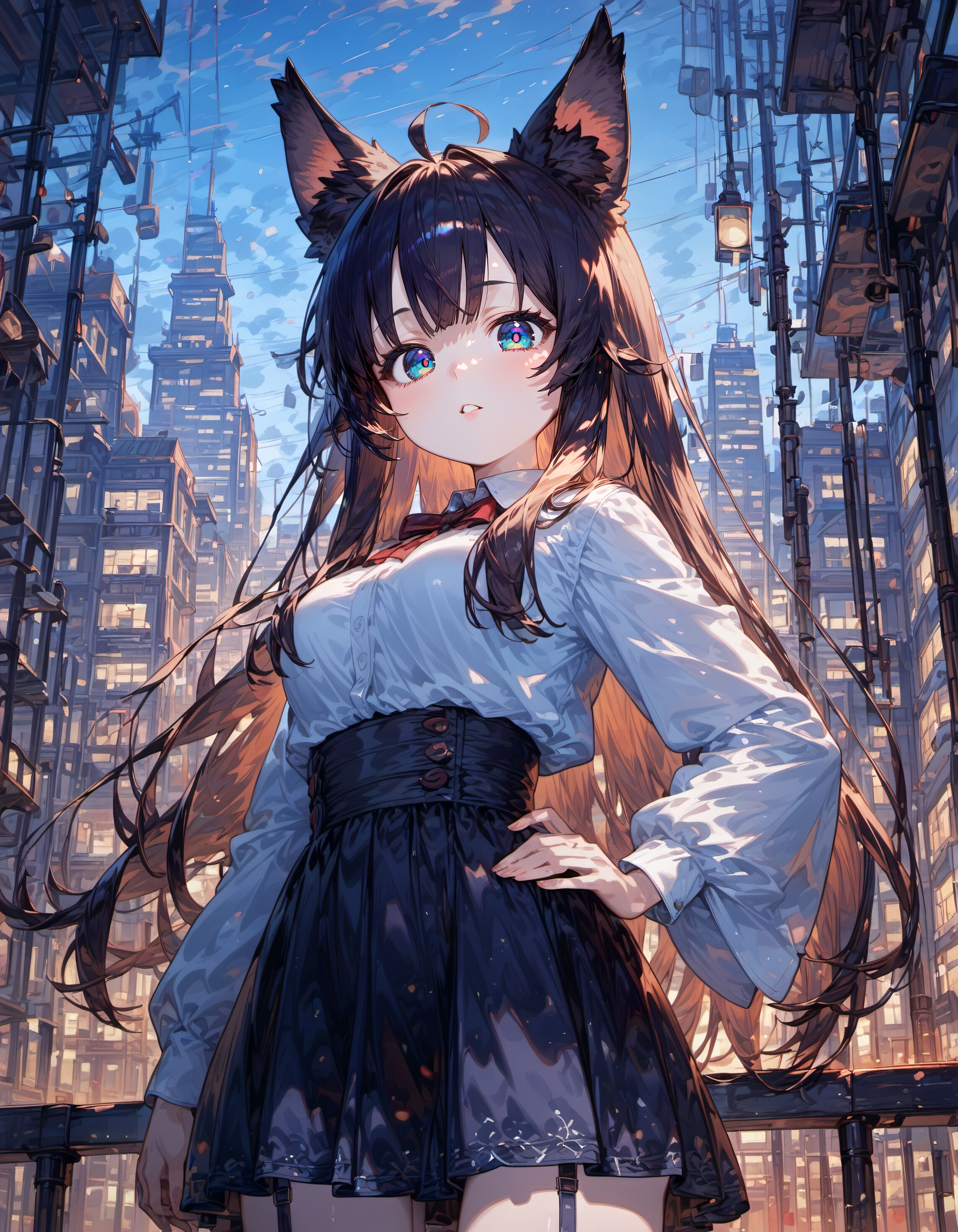 city lights | の人気AIイラスト・グラビア