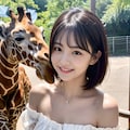 キリン🦒と写真を撮ろう 4枚目