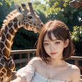 キリン🦒と写真を撮ろう 12枚目