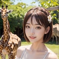 キリン🦒と写真を撮ろう 9枚目