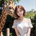 キリン🦒と写真を撮ろう 11枚目
