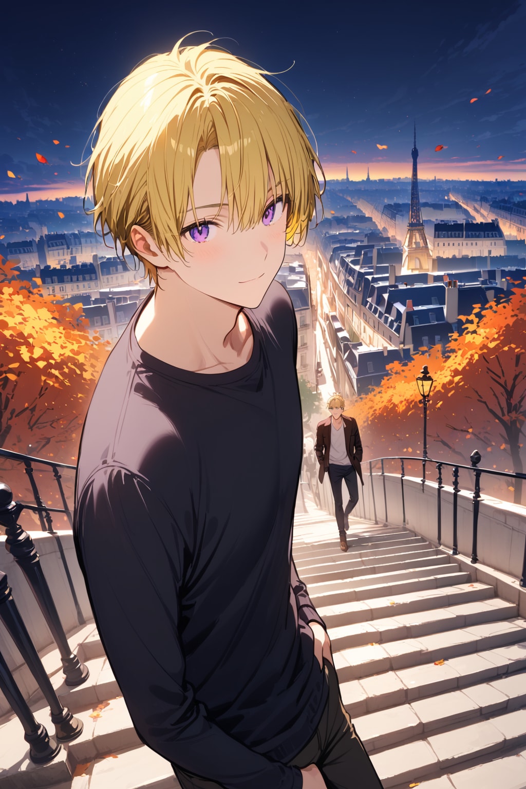 パリ　モンマルトルの丘