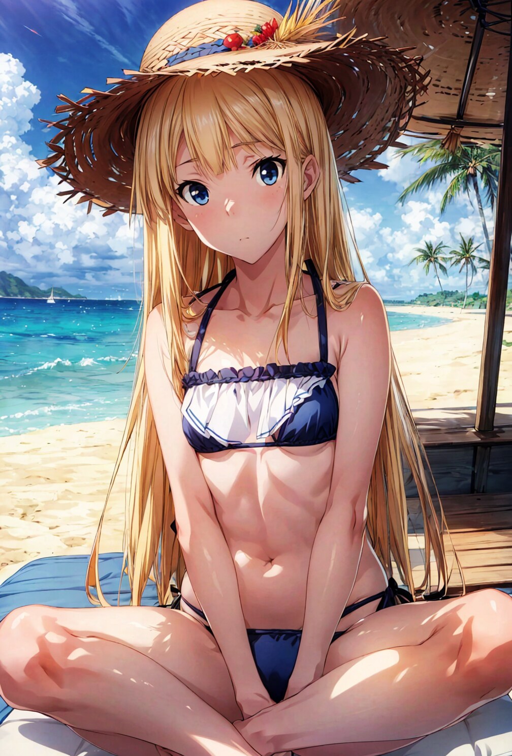 海で座禅も良いかも・・・（おとめ座のバルゴ）