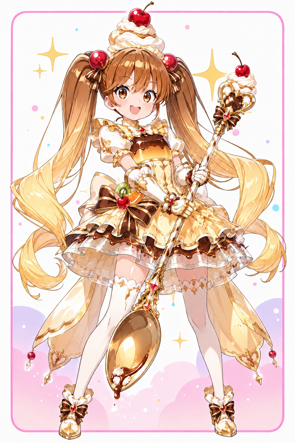 甘味聖騎士《プリン・ア・ラ・モード》