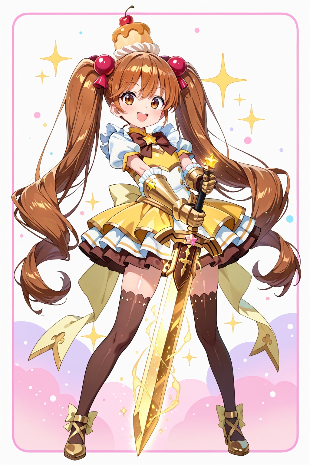 甘味聖騎士《プリン・ア・ラ・モード》