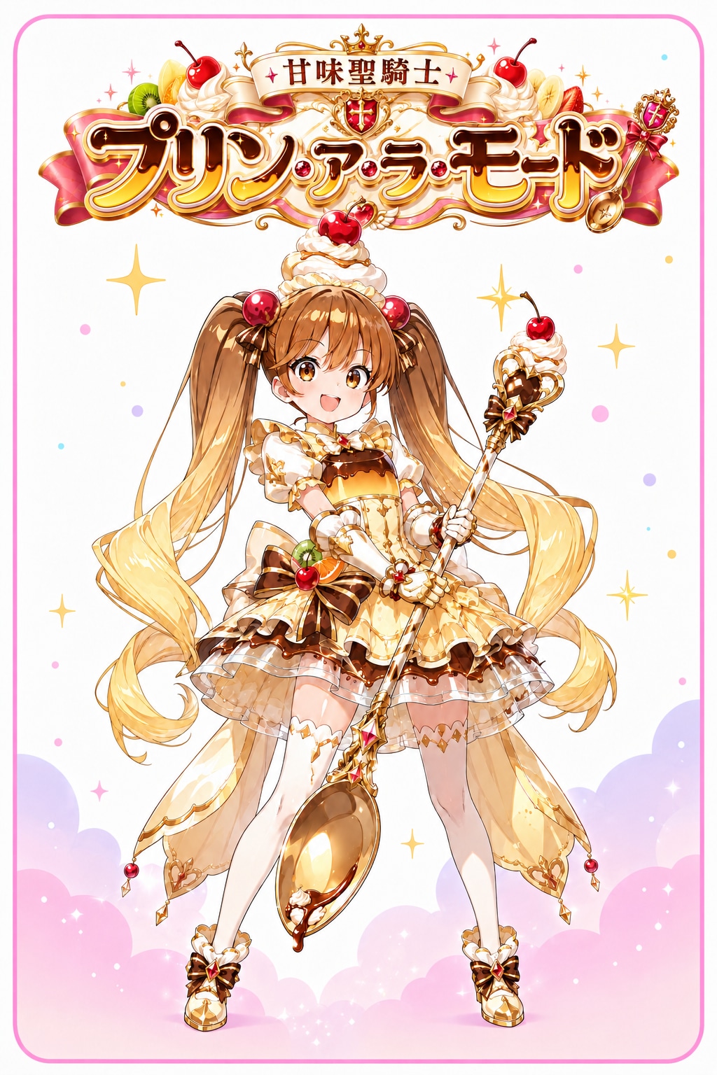 甘味聖騎士《プリン・ア・ラ・モード》