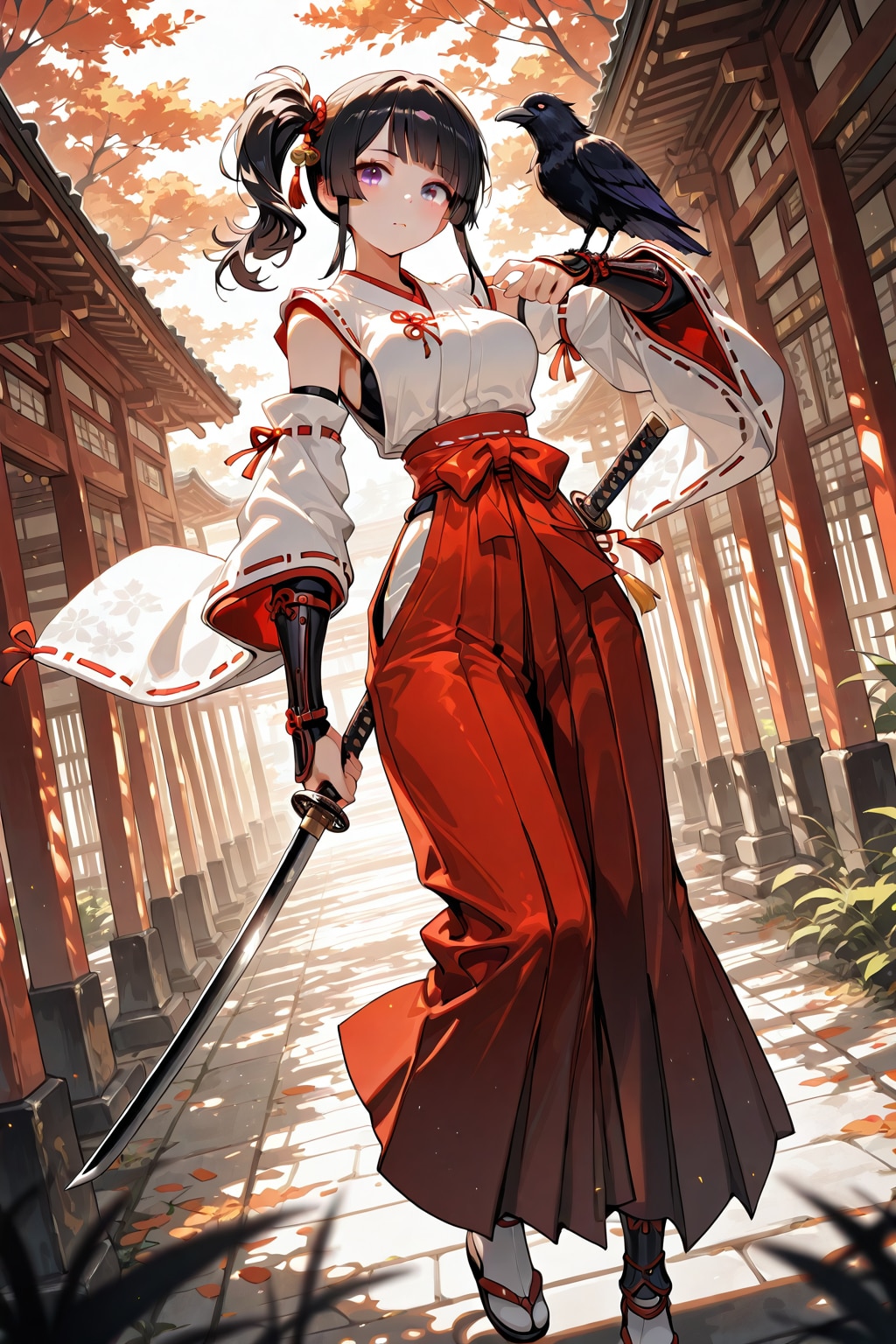 戦巫女さん