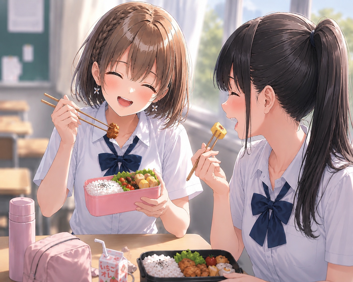 #12 日常（お弁当を開けば、何気ない昼休みが思い出になる。)