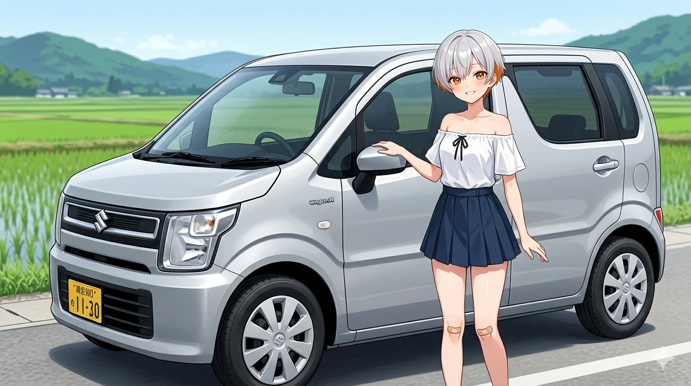 548 ワゴちゃんとワゴンR！ | の人気AIイラスト・グラビア