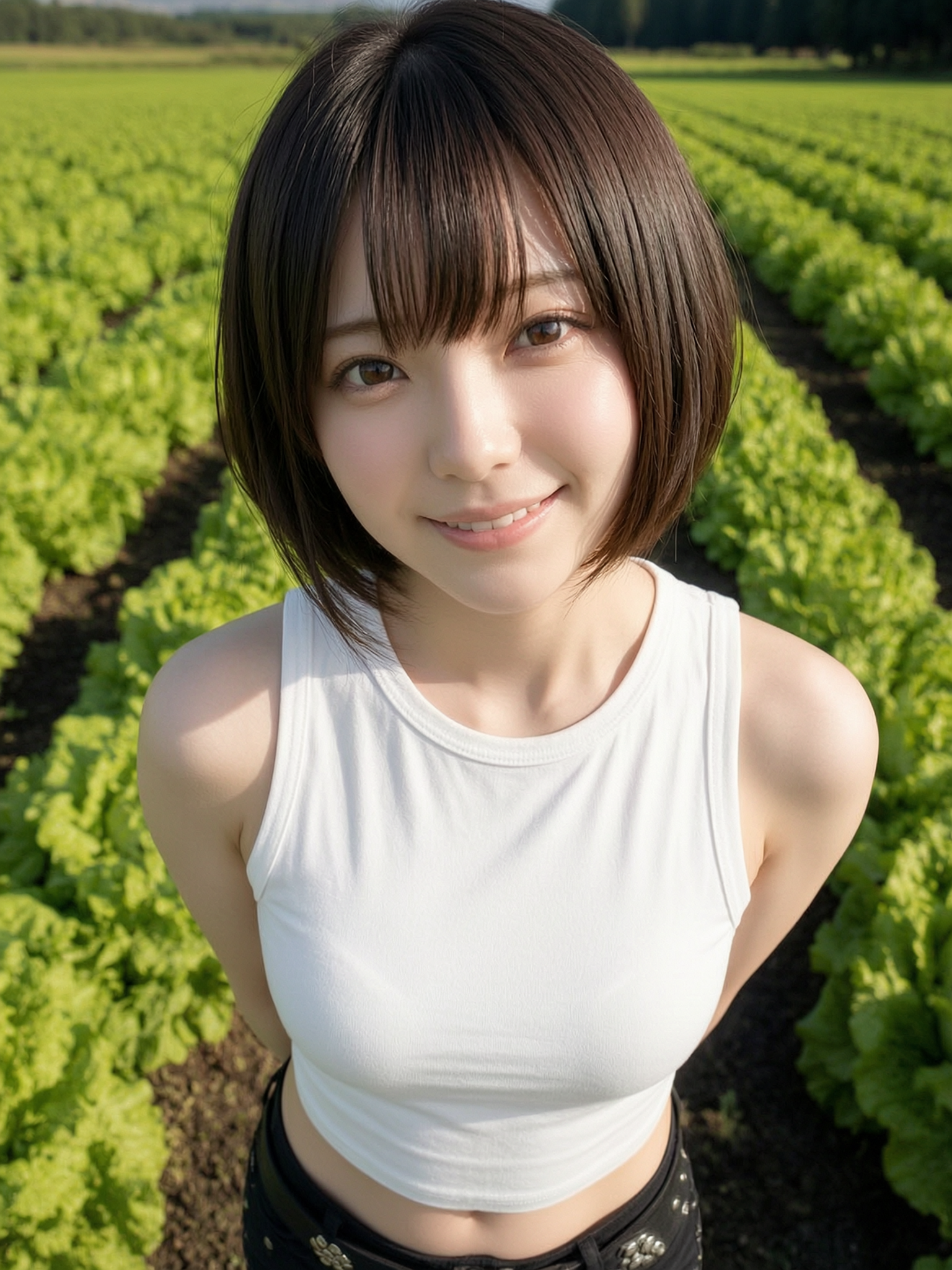 夏の長野県産レタスの日 (Cafe Marché かな)