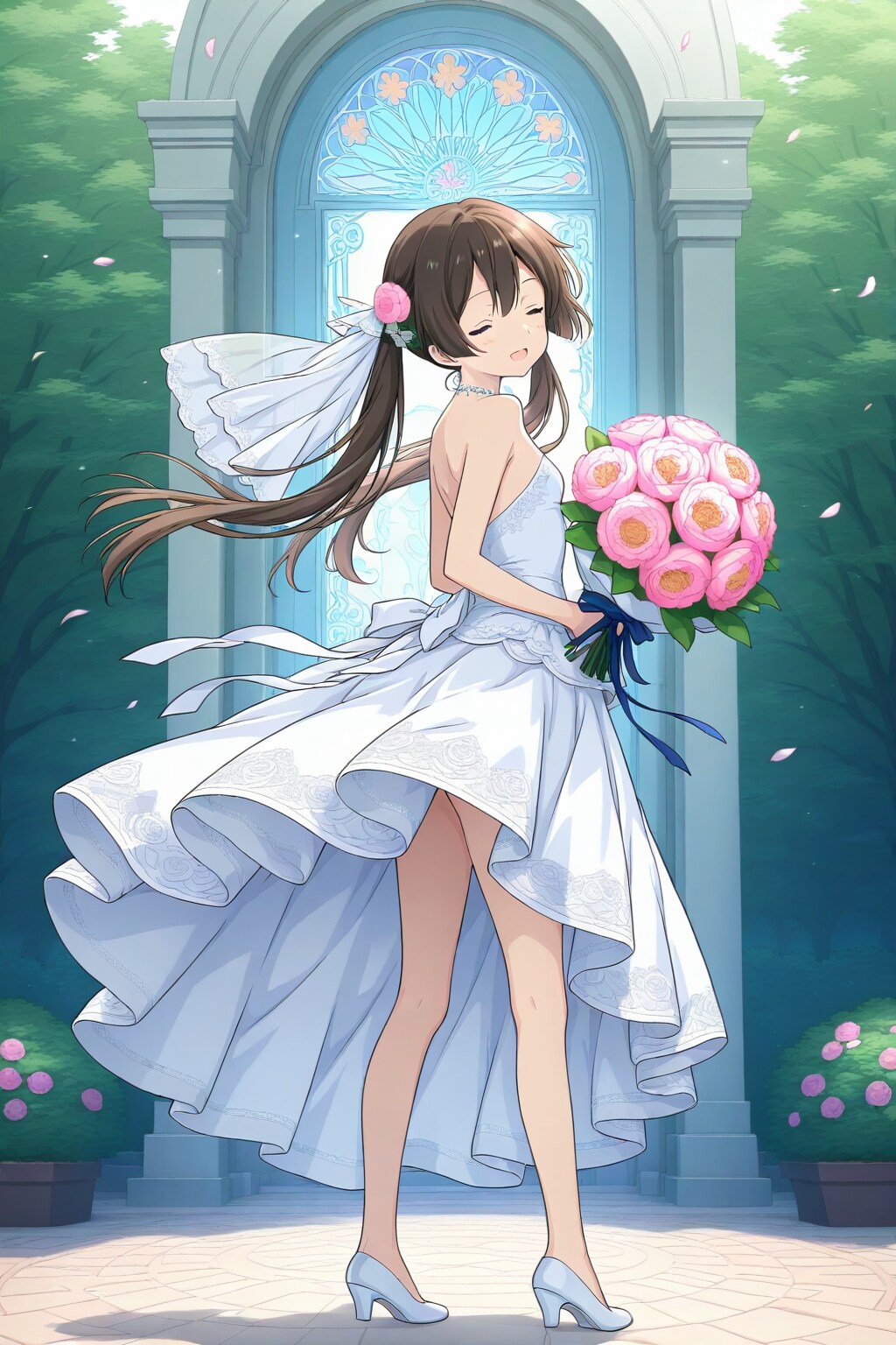 幸福の花嫁　ちちぷいモデル版 | の人気AIイラスト・グラビア