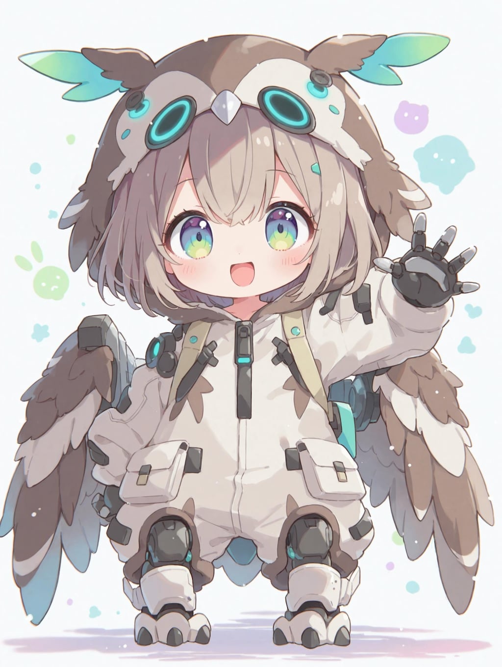 チビメカ娘～フクロウ型～