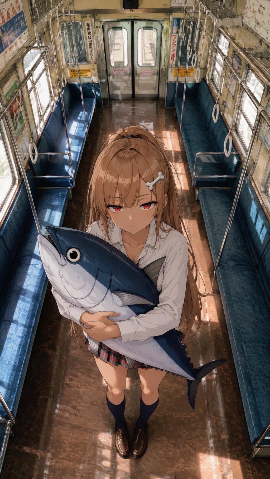 居ても立っても居られないおにくちゃん🍖💨