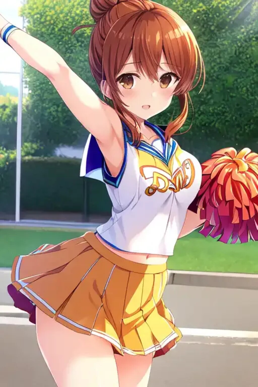 瀬莉ちゃんのチアガール衣装