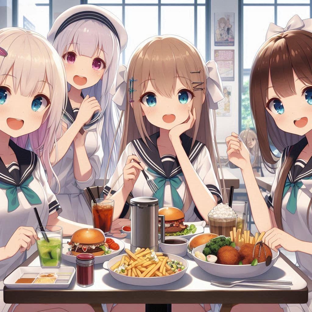 レストランでランチ