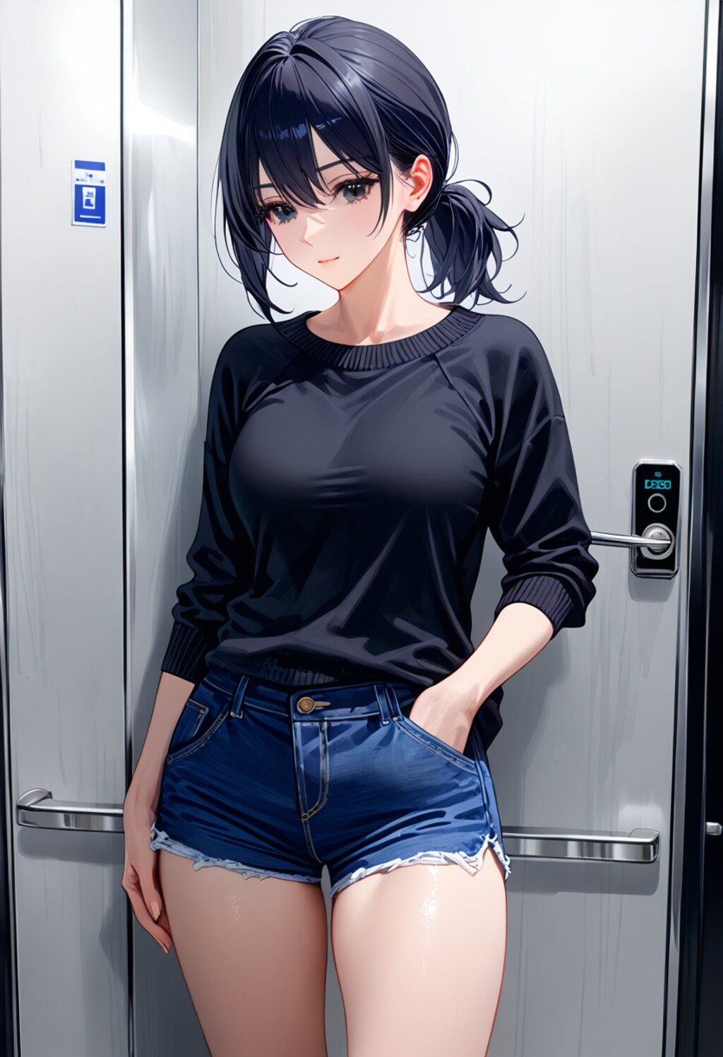 【Today's illustration】daily①「Elevator」