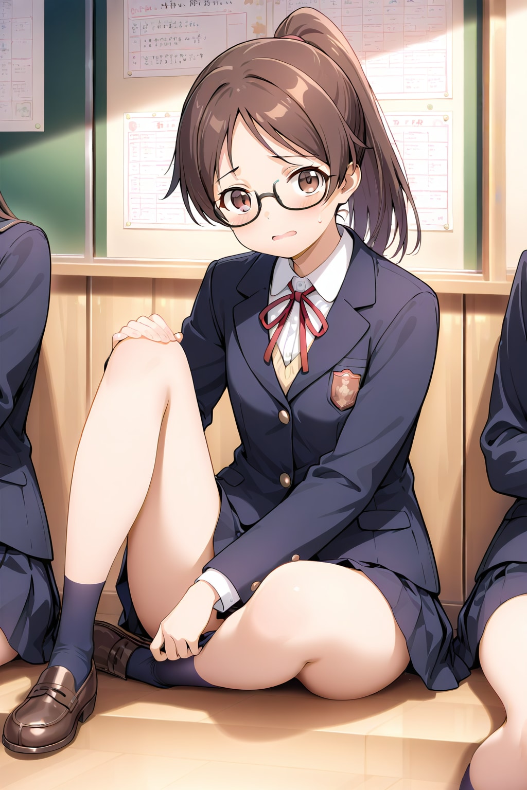 すぐに覗こうとするんだから
