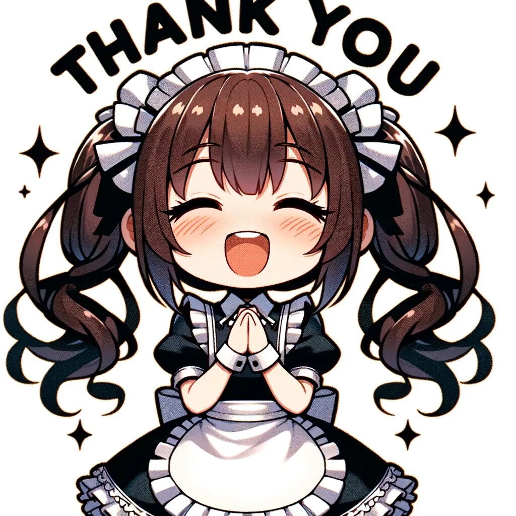 ありがとう！