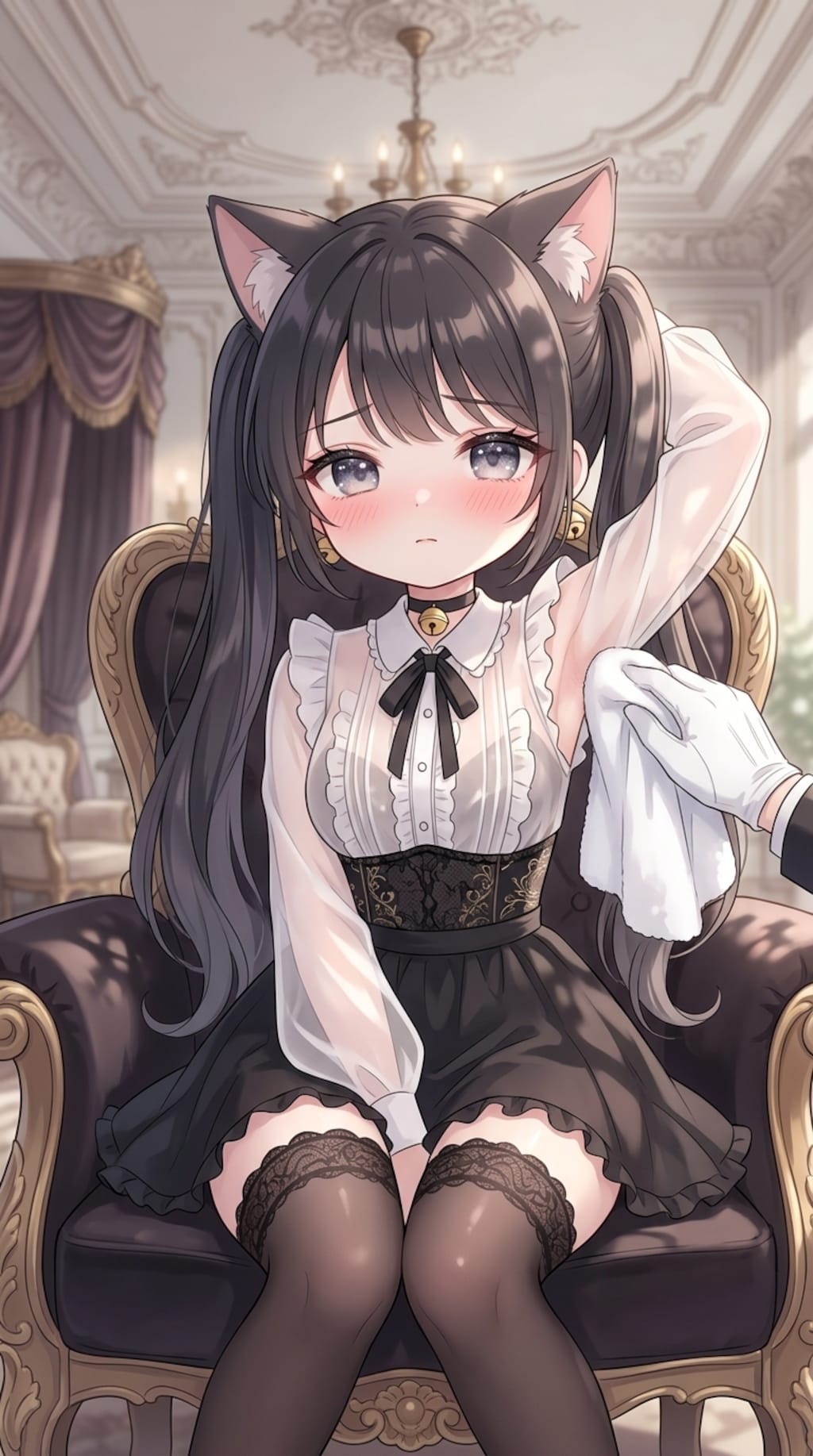 黒ツイにゃん