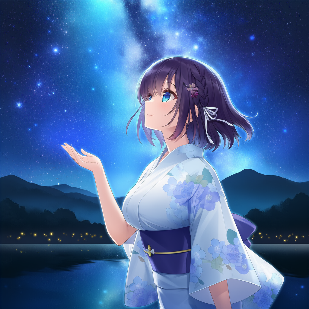 思いを星空に