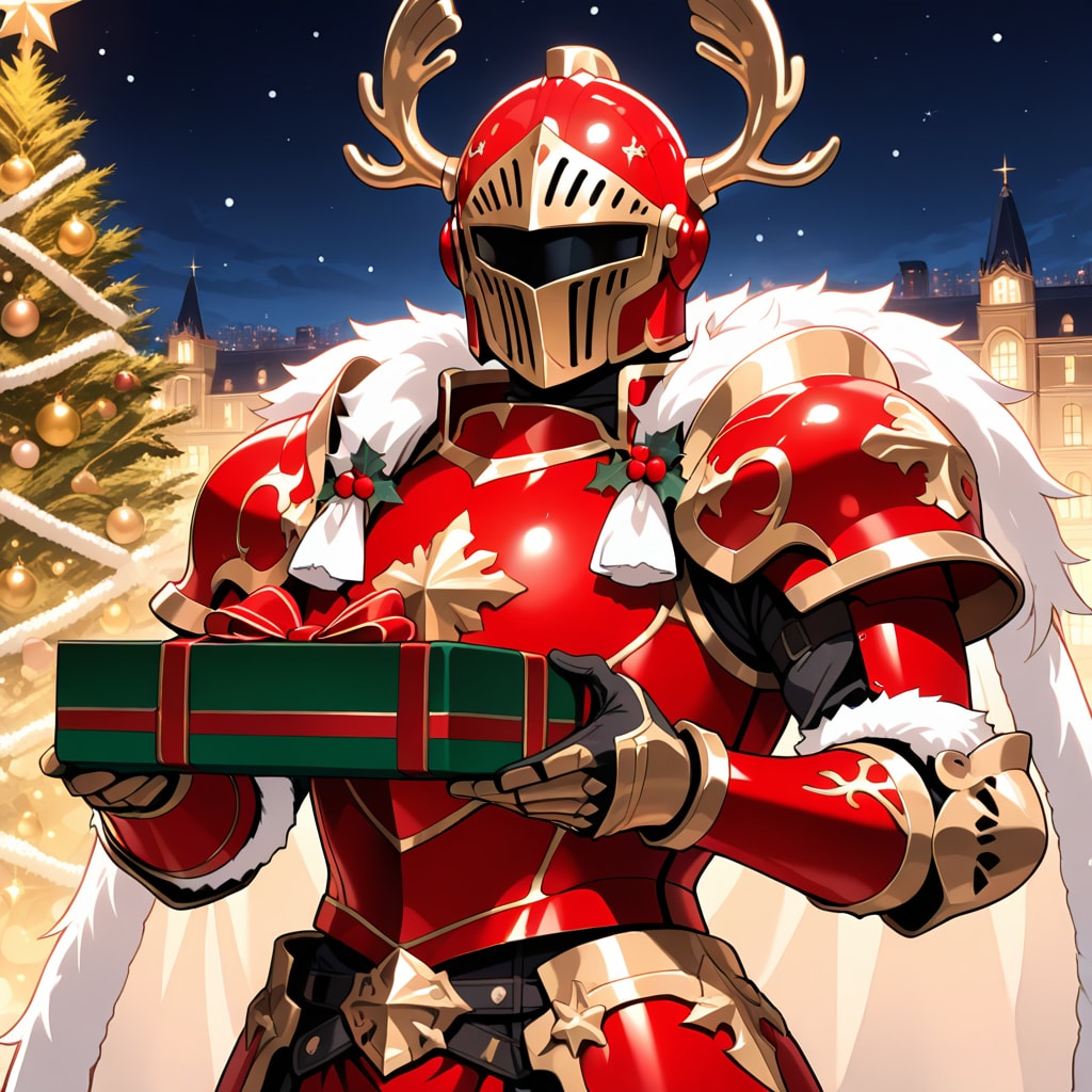 Christmas Knight(クリスマスの騎士) | の人気AIイラスト・グラビア