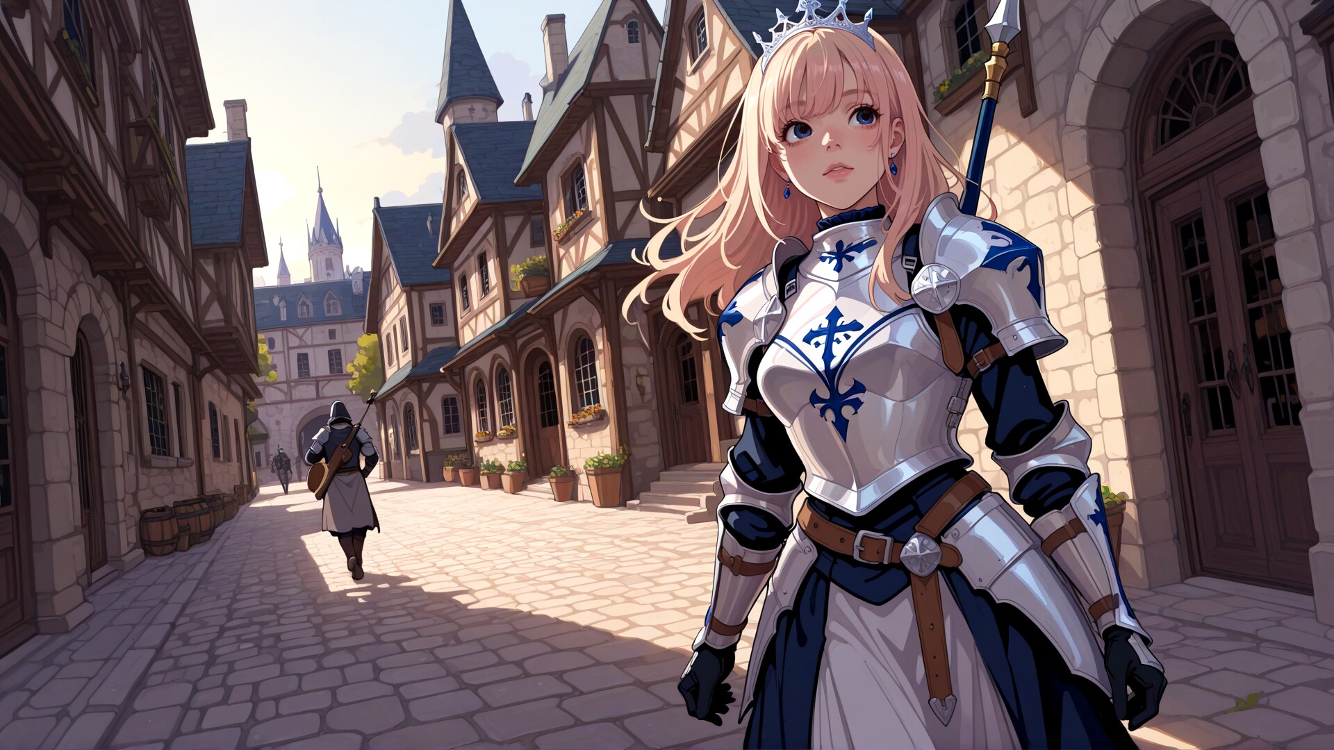 凛々しい姫騎士の私服がダサい