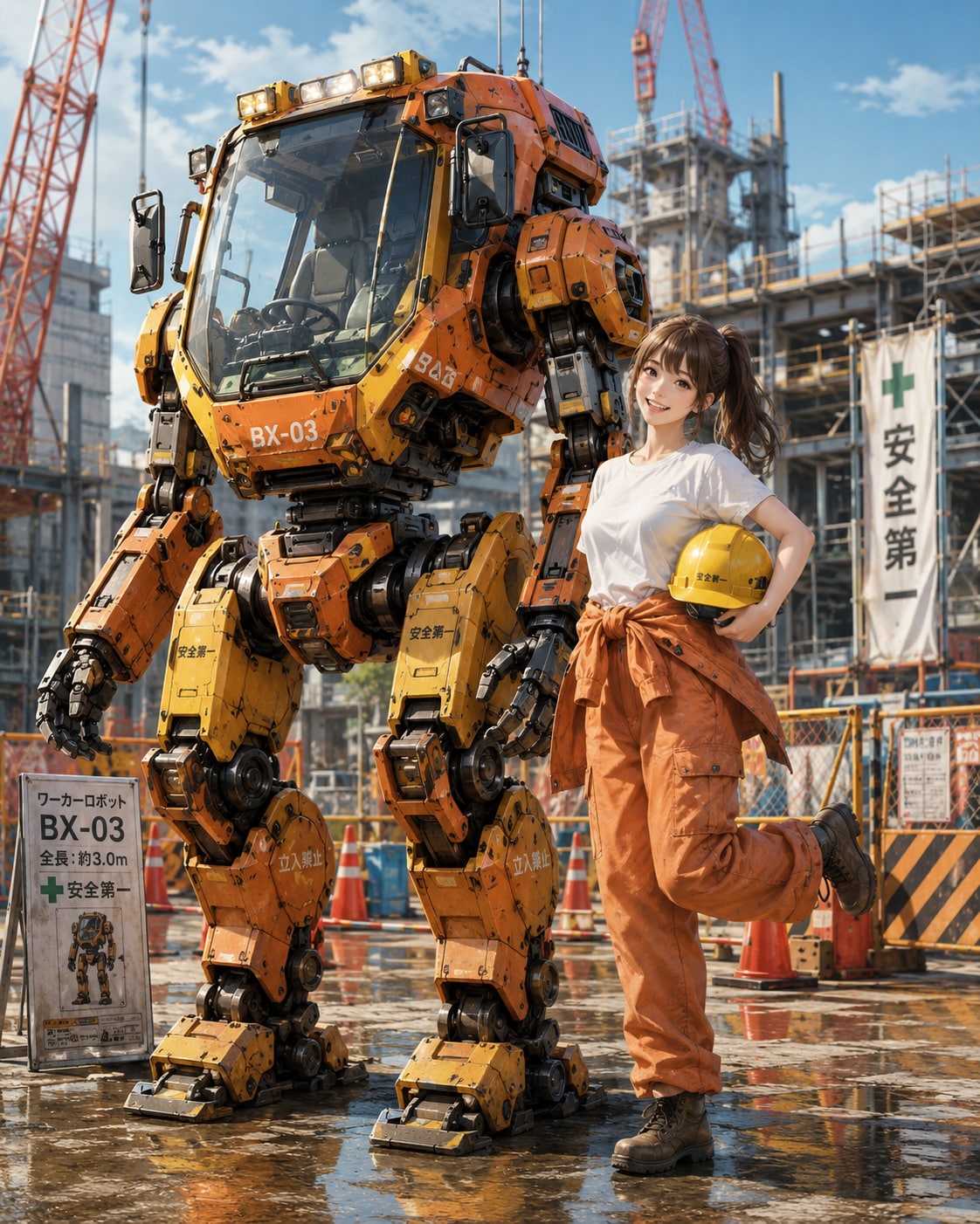 現場のヒーロー　ワーカー☆ロボット