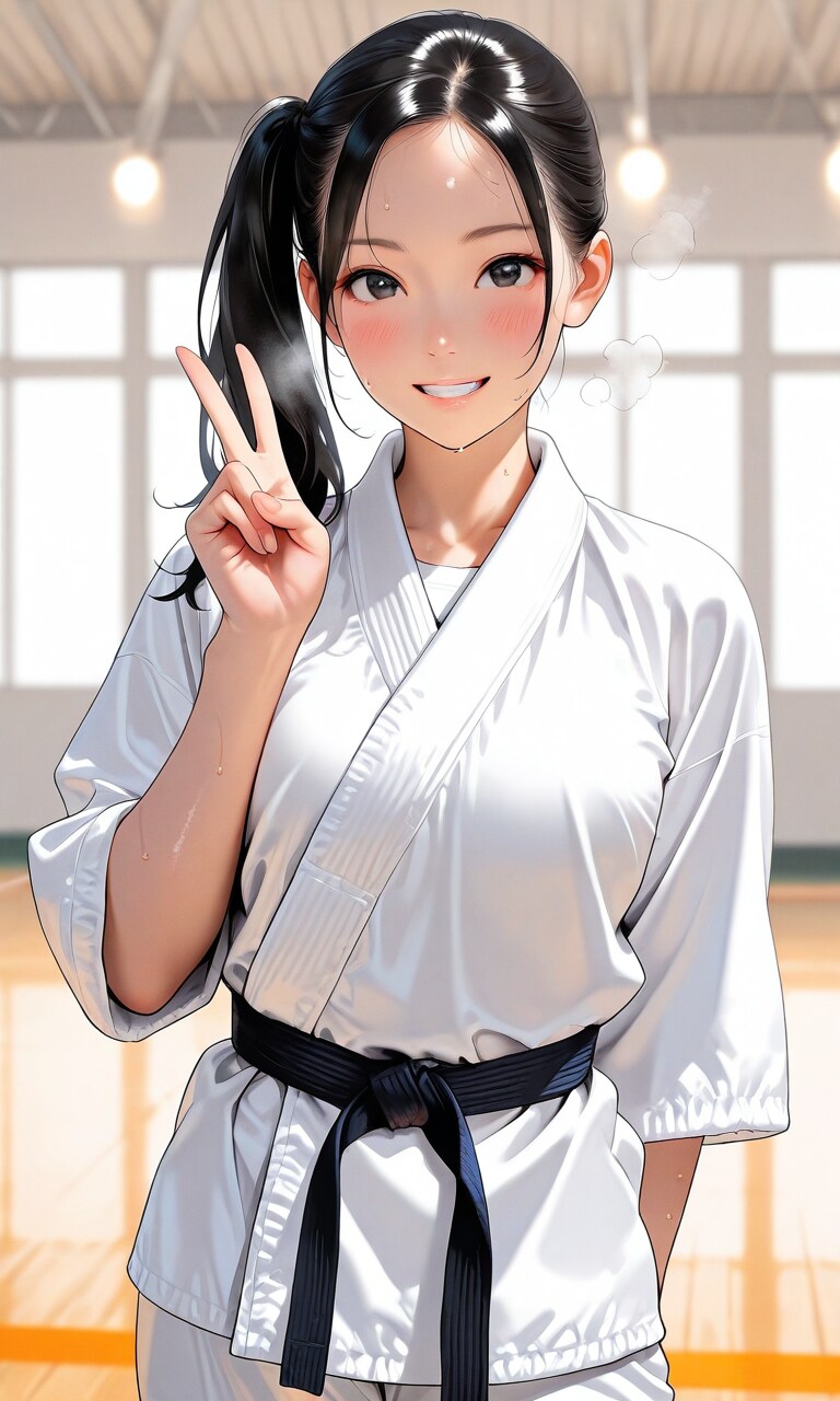 柔道ガール