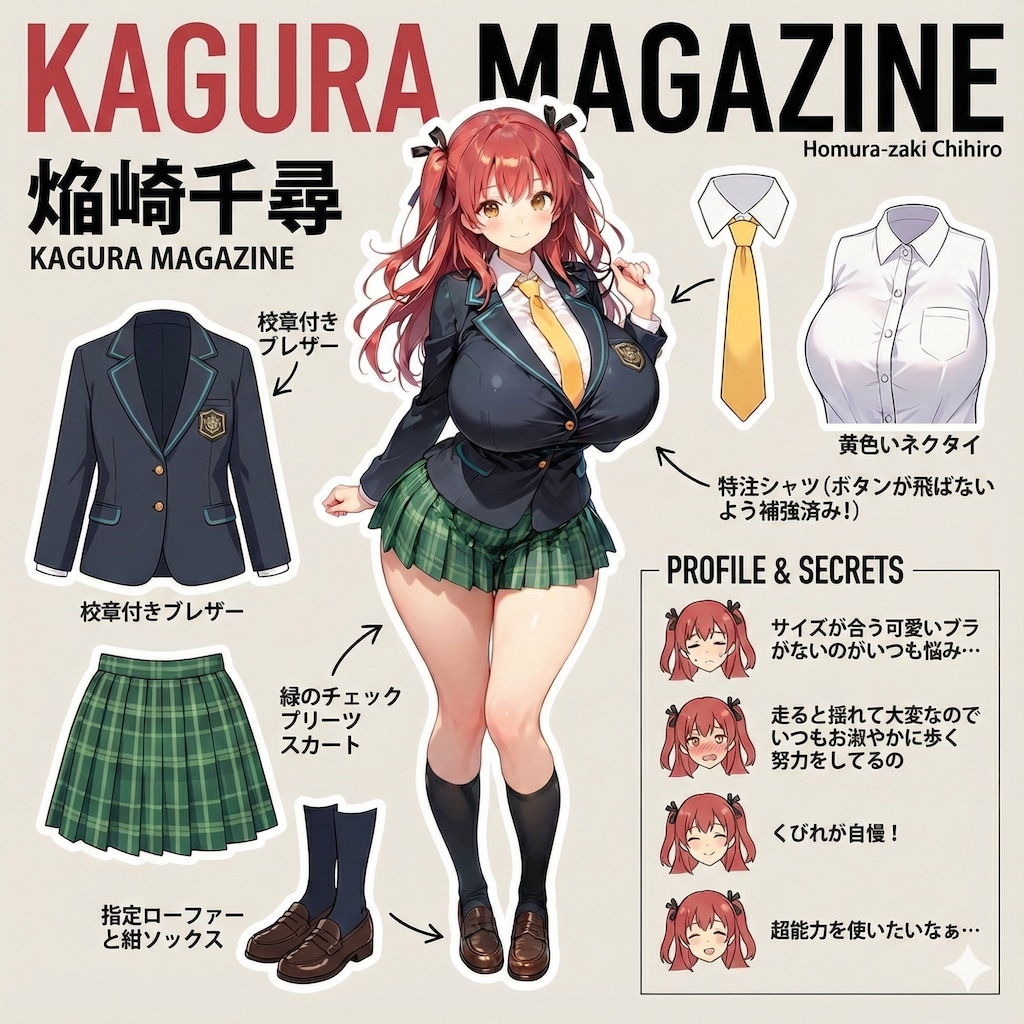 他己紹介！レミンシー様のとこの焔崎千尋ちゃん