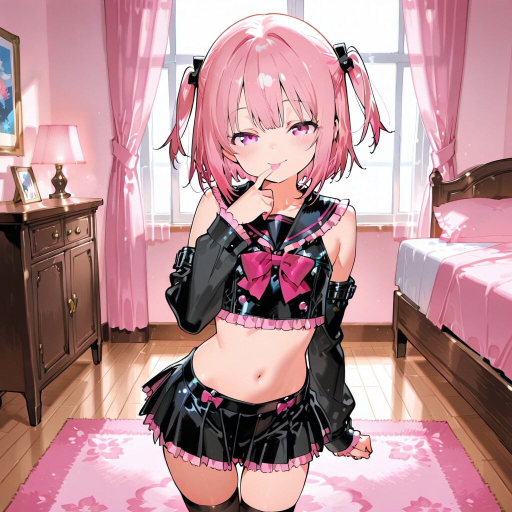 メスガキjkの挑発