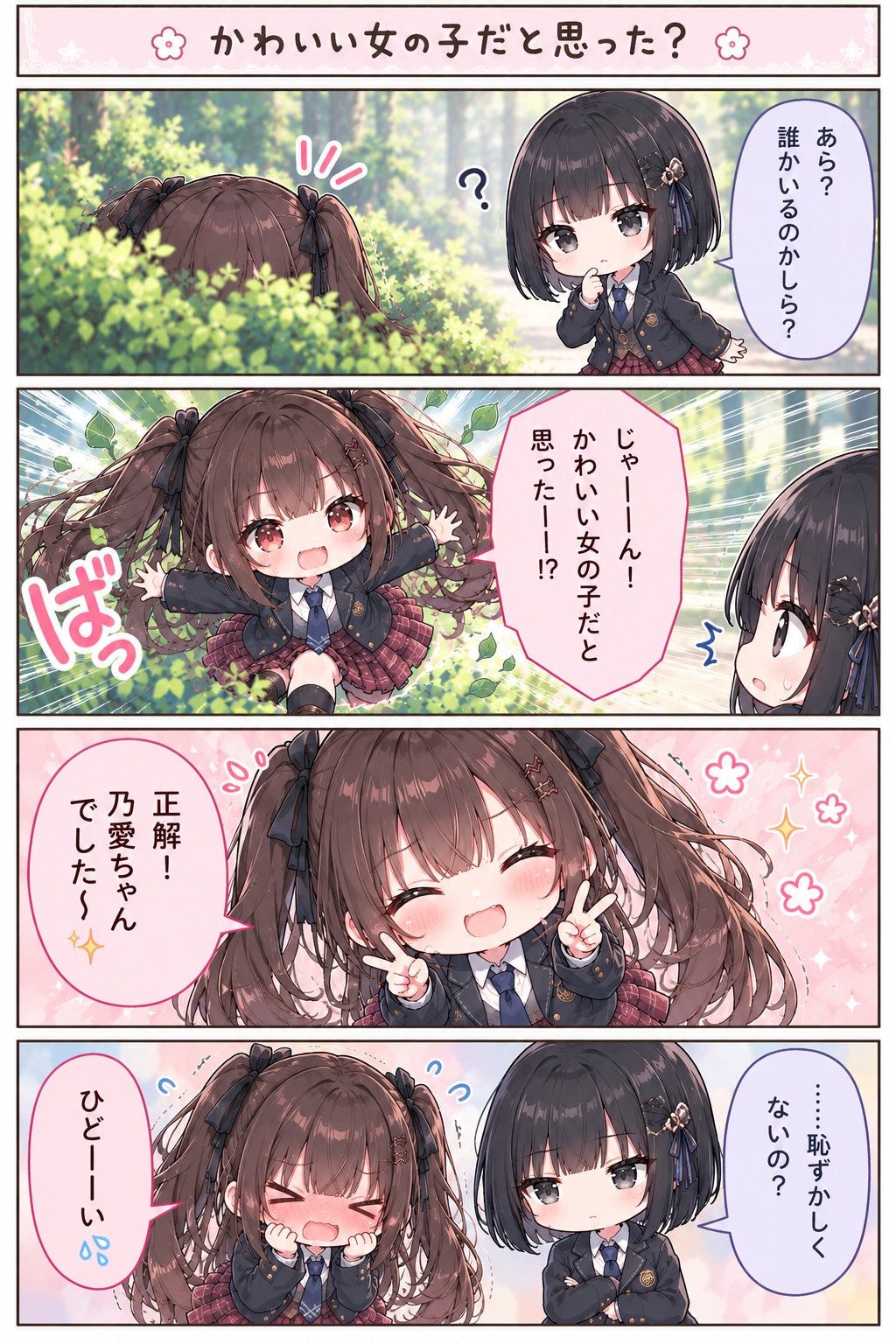 かわいい女の子だと思ったー？ | の人気AIイラスト・グラビア